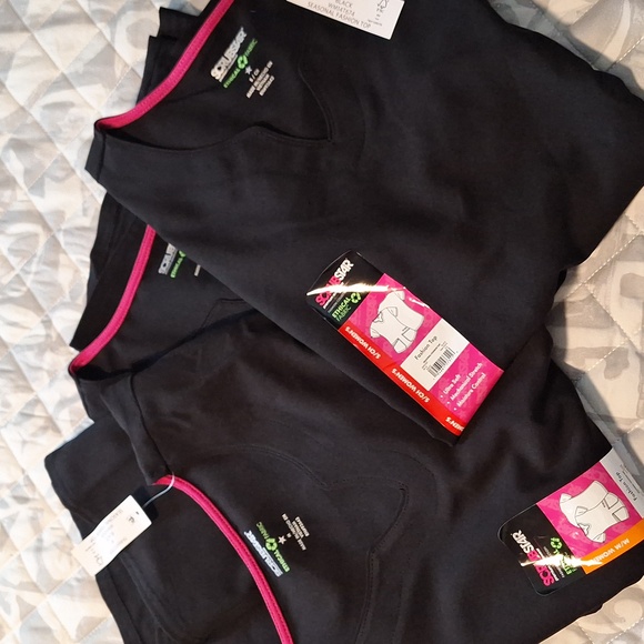 ScrubStar Women’s Small V-Neck Nurse Medical Scrub Top NWT - Picture 7 of 8